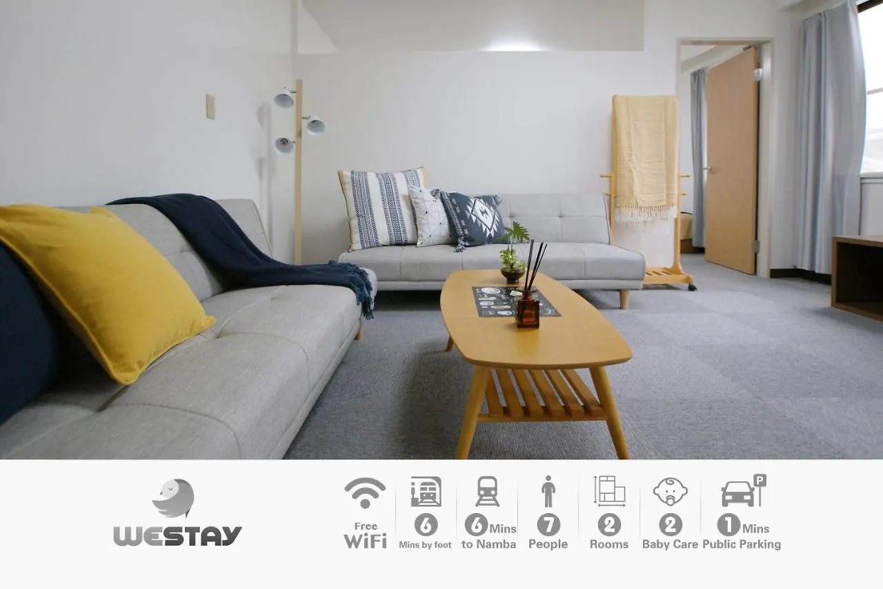 Apartment Westay Designers House/6 Mins To Shinsaibashi206 Osaka