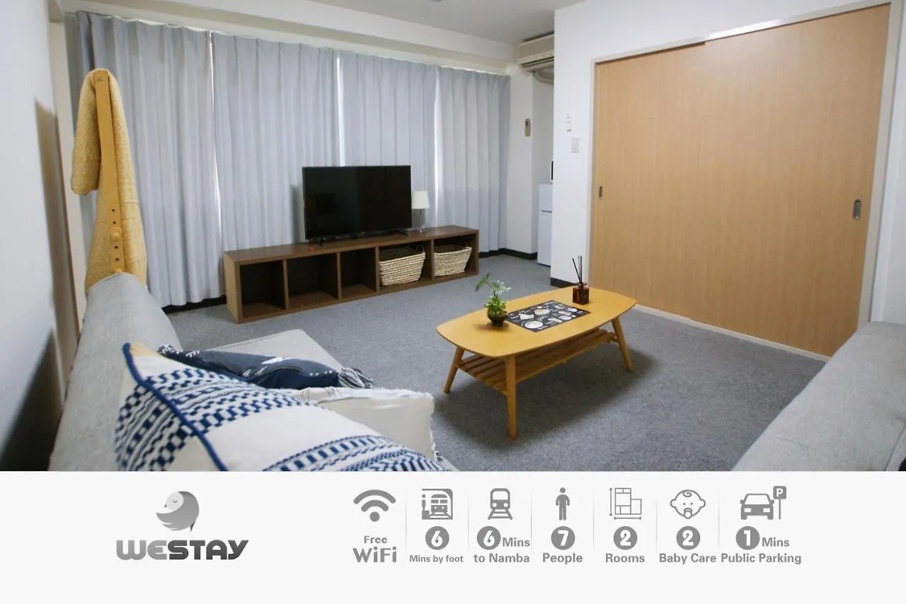 Westay Designers House/6 Mins To Shinsaibashi206 Osaka