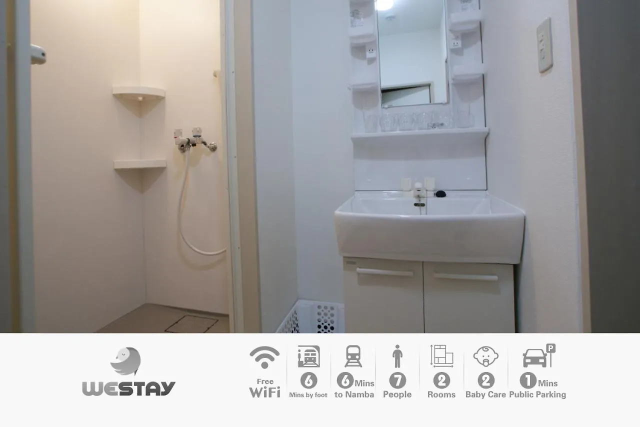 Westay Designers House/6 Mins To Shinsaibashi206 Osaka 0*,